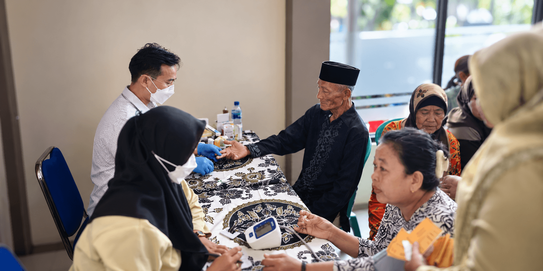 Dokumentasi: NGC Berbagi: Edukasi Garam Beryodium, Cek Kesehatan, dan Bantuan Sembako